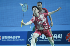 Kevin/Rahmat Debut di Korea Masters 2023: Sempat Kagok, Gim Kedua Lebih Enak