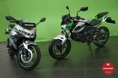 Motor Listrik Kawasaki Ninja e-1 dan Z e-1 Diklaim Ludes