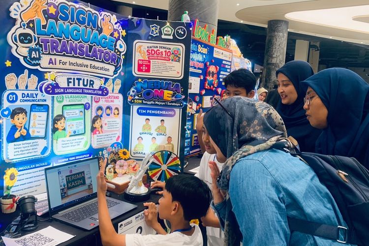5 Siswa SD di Surabaya Ciptakan Aplikasi Bahasa Isyarat hingga Juara IMPACT Fest 2026