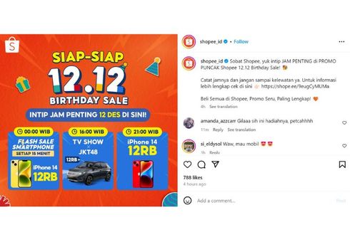 Ini Deretan Promo Shopee Puncak 12.12 Birthday Sale, Jangan Terlewat!