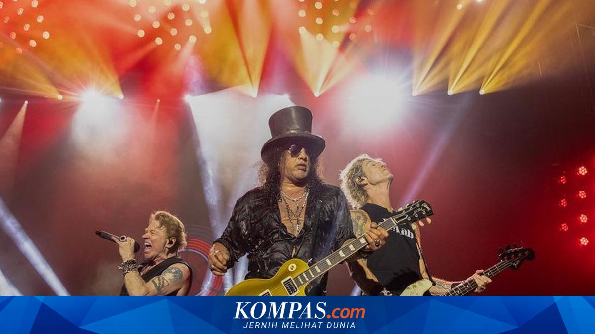 Daftar Harga Tiket Konser Guns N' Roses di Jakarta