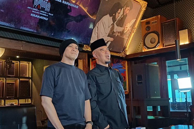 40 Tahun Bersahabat, Ahmad Dhani dan Andra Ramadhan Gelar Mini Showcase