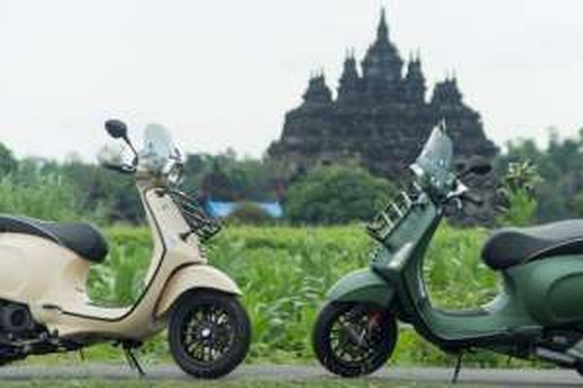 Vespa Sprint Adventure edisi terbatas.