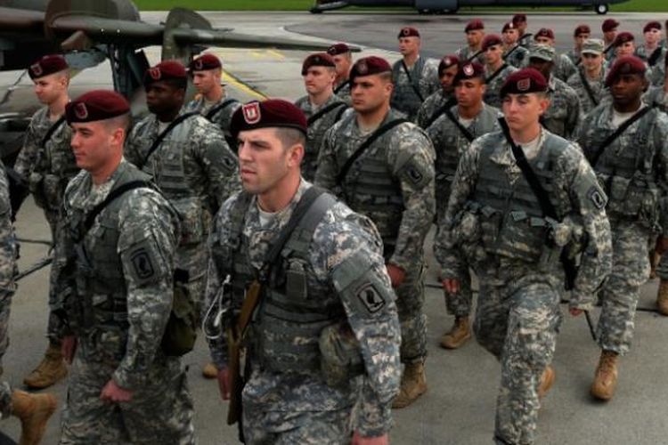 Sebanyak 150 orang tentara AS tiba di Polandia, Rabu (23/4/2014), untuk membeuktikan komitmen AS pada negara-negara sekutunya di Eropa Timur terkait krisis di Ukraina.