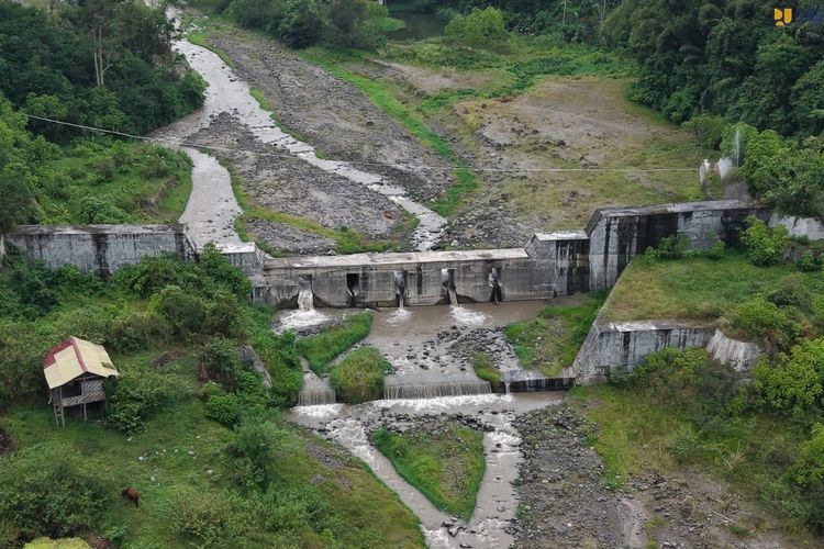 28 Sabo Dam Jadi Benteng Hadapi Lahar Dingin Gunung Sinabung
