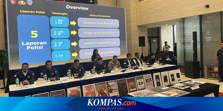 Polisi Tahan 6 dari 7 Tersangka Kasus Penyebaran Konten Provokatif