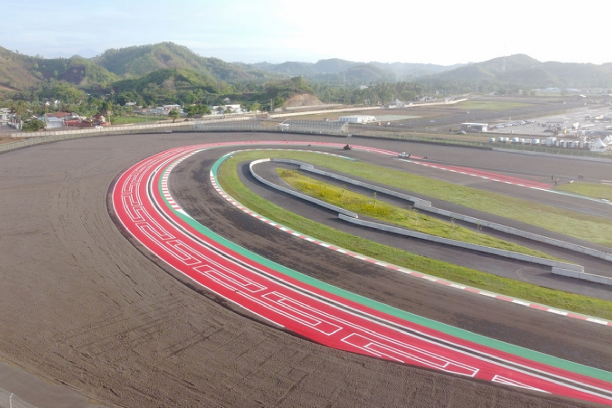 Pertamina Mandalika International Street Circuit di Lombok. 