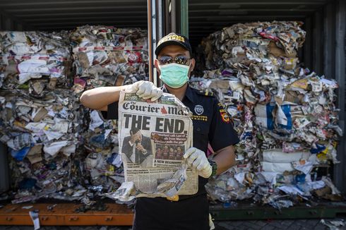 Indonesia Kembalikan 210 Ton Sampah ke Australia