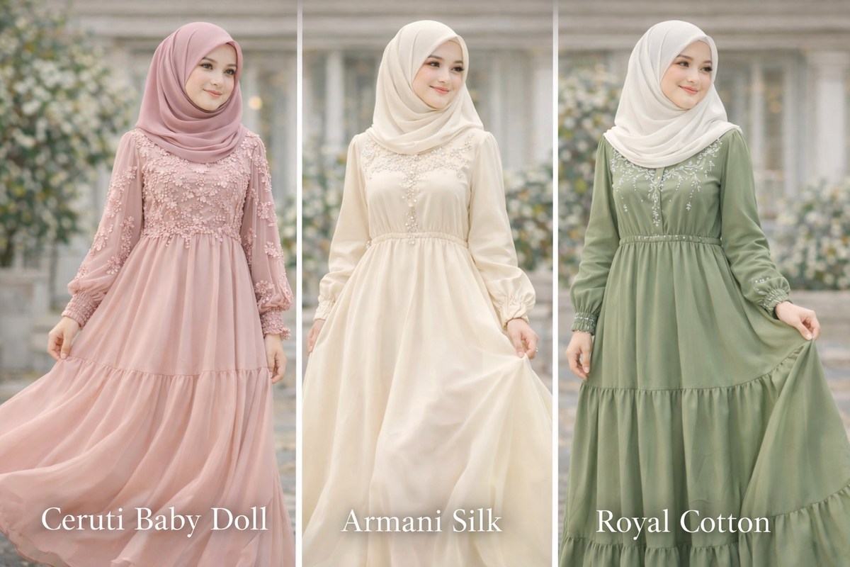 Material Premium yang Flowy & Adem