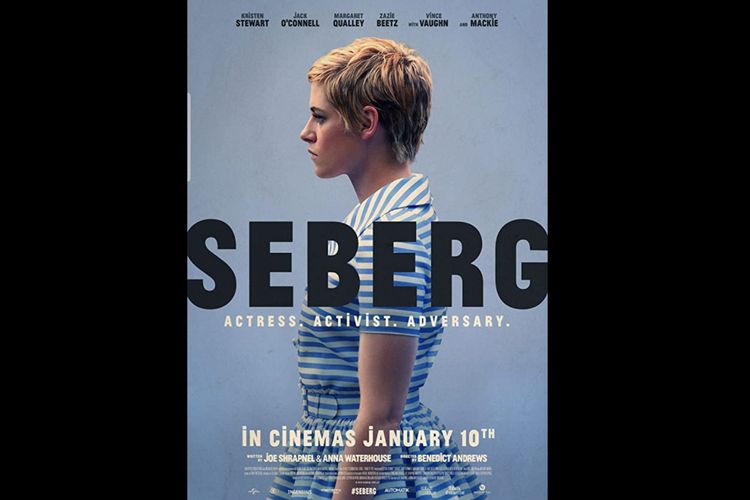 Poster film Seaberg (2019) yang dibintangi Kristen Stewart.