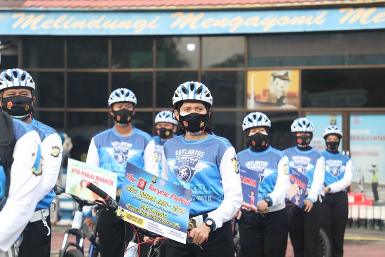 Tim sepeda Satlantas Polrestro Tangerang Kota dibentuk untuk pendekatan preventif dalam Operasi Zebra Jaya 2020 mulai 26 Oktober-8 November 2020.