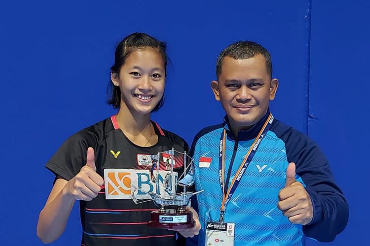 Tunggal putri andalan Indonesia, Putri Kusuma Wardani, setelah memastikan gelar pada Spain Masters 2021. Pada partai puncak, dia mengalahkan Line Christophersen dari Denmark.