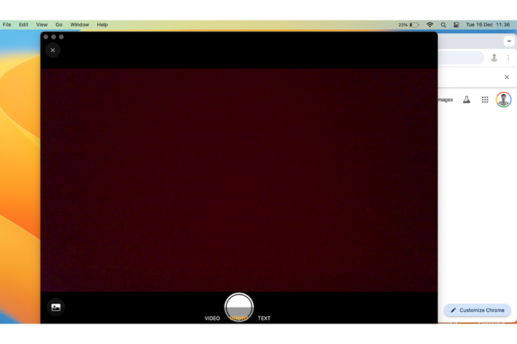 Cara membuat status WA di laptop via WhatsApp Desktop.