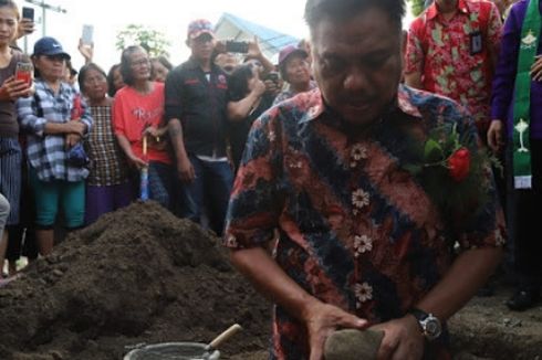 Gubernur Sulut Letakkan Batu Pertama Pembangunan Gereja di Minahasa Selatan