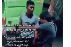 Preman yang Dibentak Sopir Truk Akhirnya Ditangkap Polisi