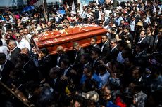 Surat Bunuh Diri Mantan Presiden Peru Dibacakan di Pemakamannya