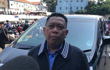 Pembawa acara Tukul Arwana saat ditemui di kawasan Tendean, Jakarta Selatan, Kamis (16/1/2020). 