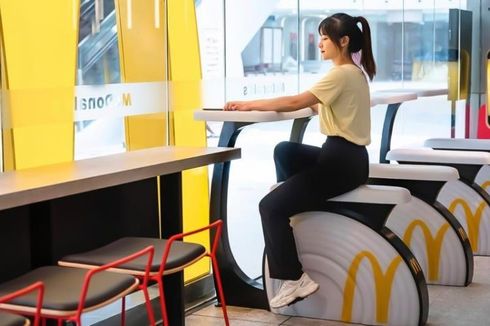 McDonald’s China Pasang Sepeda Statis, Dorong Pelanggan Makan sambil Bakar Kalori