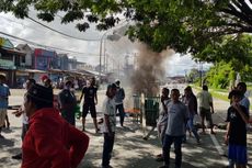 Kesal Sering Dirampok, Warga Blokade Jalan di Kota Sorong, Tuntut Polisi Tangkap Pelaku