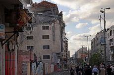 Serangan Udara Israel Targetkan Gedung Kantor Bulan Sabit Merah Qatar di Gaza