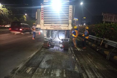 Waspada Macet, Mulai Besok Ada Perbaikan Jalan di Tol JORR