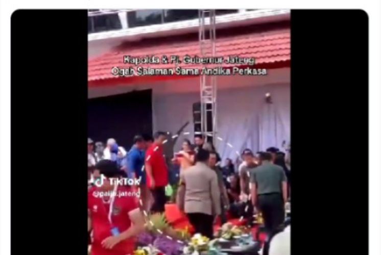 Penjelasan Pj Gubernur dan Kapolda Jateng soal Video Tak Mau Bersalaman dengan Andika Perkasa