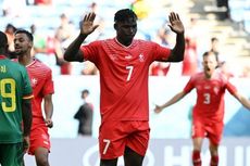 Hasil Swiss Vs Kamerun 1-0: Gol Tanpa Selebrasi Embolo Menangkan Rossocrociati