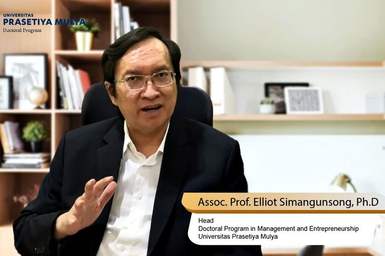 Kepala Program Doktoral Manajemen dan Kewirausahaan Universitas Prasmul Elliot Simangunsong