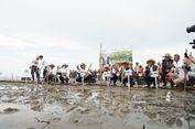 Cegah Abrasi dan Lindungi Ekosistem Laut, Khofifah Ajak Kaka Slank 'Nandur' Mangrove di Bangkalan