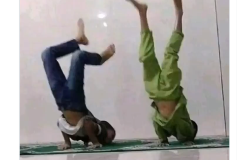 Video Viral Aksi Sujud 