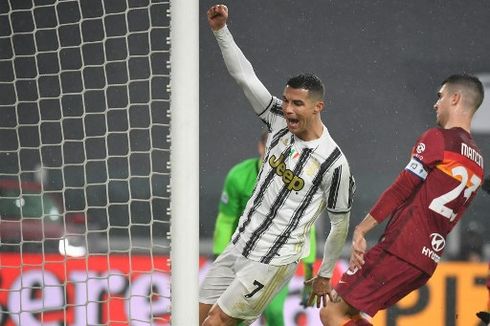 Juventus Vs Roma, Ronaldo Salip Catatan 4 Striker sejak Debut di Serie A