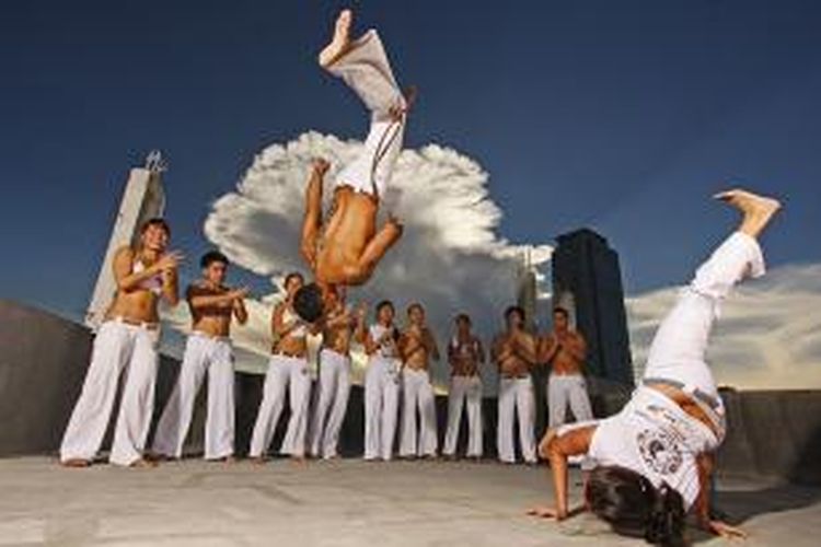 Capoeira, ilustrasi