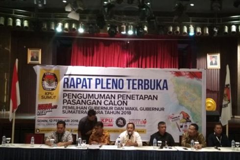 Dua Pasangan Calon di Pilkada Sumut, JR Saragih-Ance Tak Lolos