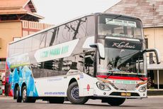 Intip Fasilitas Bus Mewah Bus Tingkat PO Safari Dharma Raya