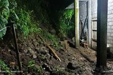 Tebing di Pleret Prambanan Sleman Longsor Imbas Hujan Deras Sejak Siang