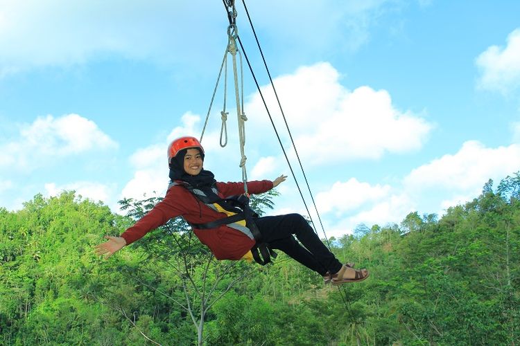 Bukit Wisata Pulepayung di Kulon Progo, Yogyakarta.