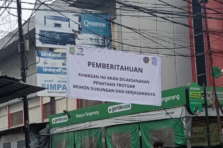 Penataan Kawasan Stasiun Tangerang Dimulai Pekan Ini, PKL Direlokasi ke Pasar Anyar