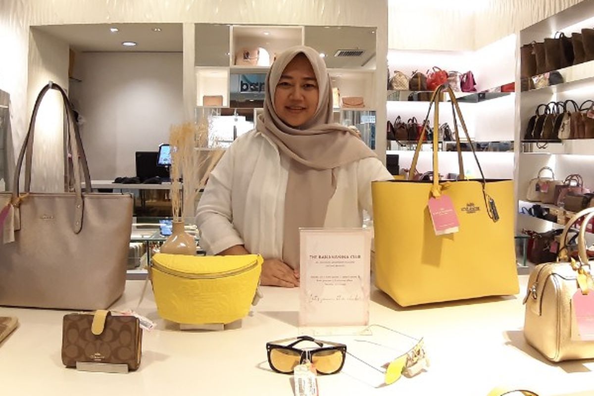 Maya, founder Banananina saat Kompas.com temui di toko offline Banananina di Menteng Central, Jakarta Pusat Kamis (10/10/2019).