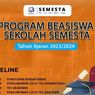 Beasiswa Sekolah Semesta Semarang 2023, Total Senilai Rp 1 Miliar