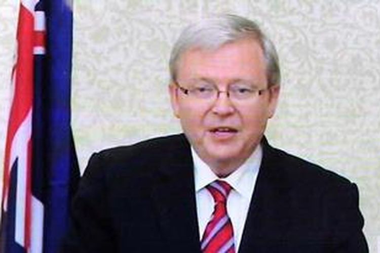 PM Australia Kevin Rudd.