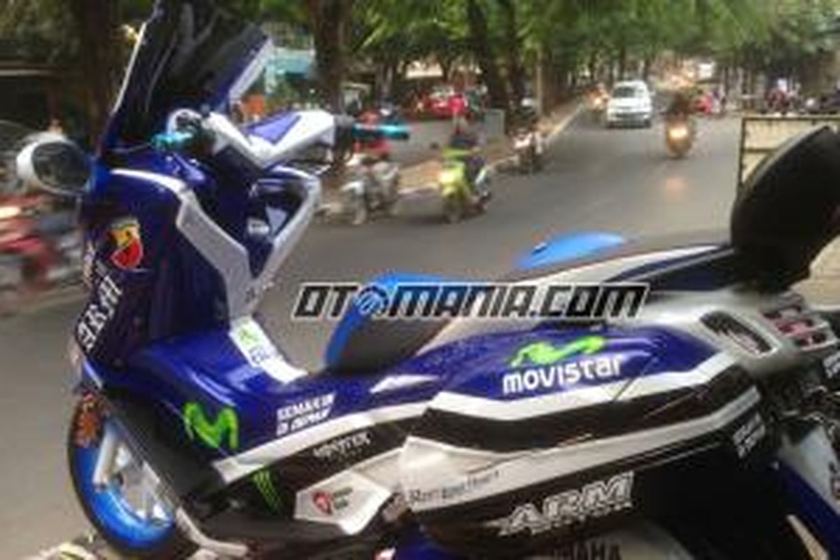 Aksesori kustom Yamaha NMAX