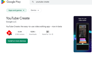 YouTube rilis YouTube Create