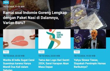 POPULER TREN] Penjelasan Indofood soal Kemasan Indomie Goreng ...