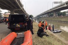 Mobil Tercebur di Kalimalang, Bocah yang Hanyut Sulit Ditemukan karena Ada Material Sisa Pembangunan Jalan Tol di Dasar Sungai