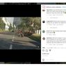 Malas Nengok Saat Pindah Jalur, Dua Motor Saling Senggol
