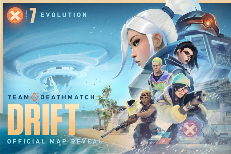 Valorant update 7.12 menghadirkan peta Team Deathmatch baru bernama Drift