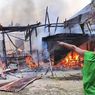 3 Rumah Warga Padat Penduduk di Baubau Ludes Terbakar