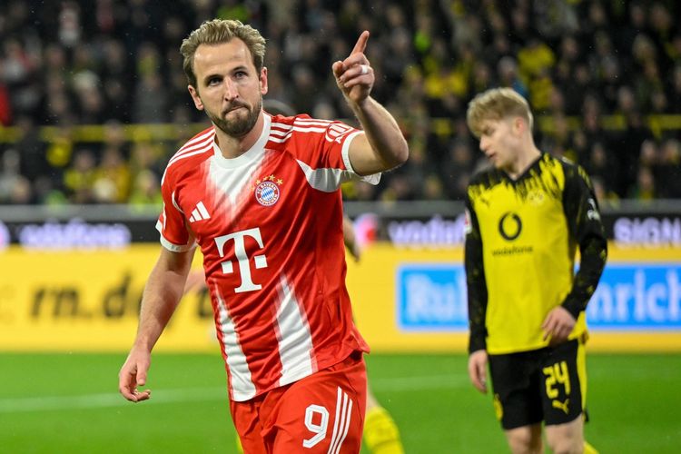 Hasil Dortmund Vs Bayern 2-3: Harry Kane Bintangi Drama 5 Gol 
