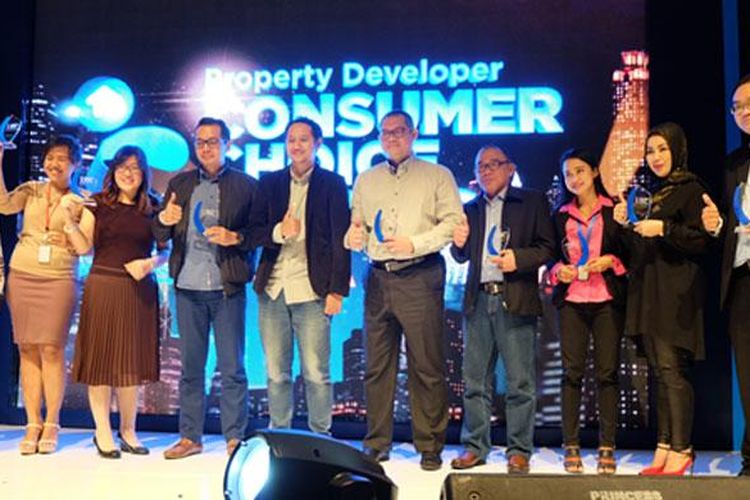 Ajang penghargaan kepada pengembang, Consumer Choice Award 2017, telah berlangsung di Hotel JS Luwansa, Jakarta, Kamis (26/1/2017). 