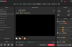 Cara Live Streaming TikTok via PC lewat TikTok Live Studio 